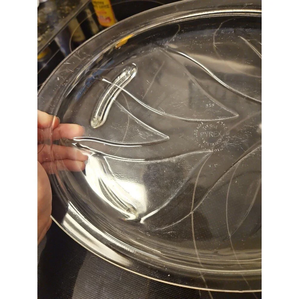 Vintage Pyrex 815 Clear Glass Tree of Life 15